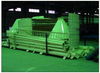 QTMT 12-25 Concrete Hollow Block Free Pallet Making Machine Working in Syria 