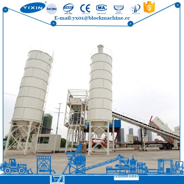 Big Concrete Raw Material Batch Support Plant Working 